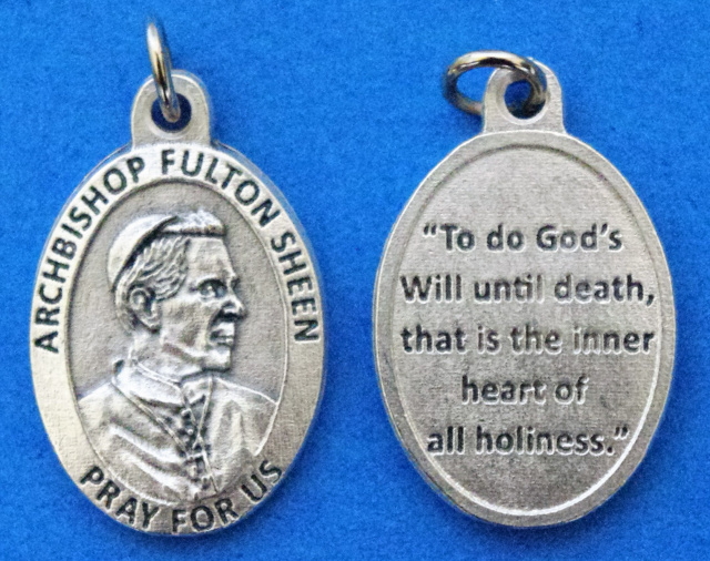 ***EXCLUSIVE*** Archbishop Fulton J Sheen Medal